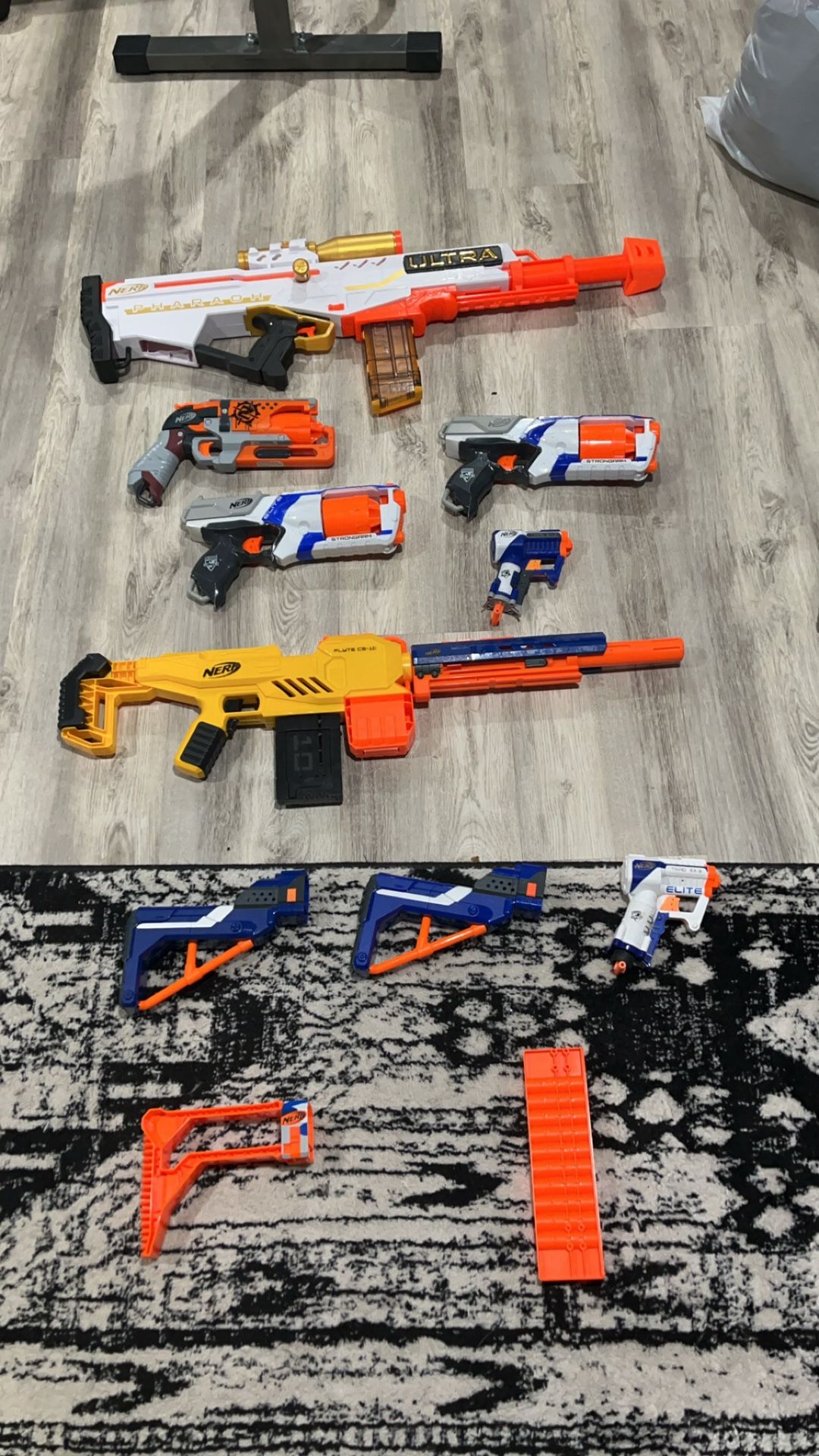 Nerf guns/parts