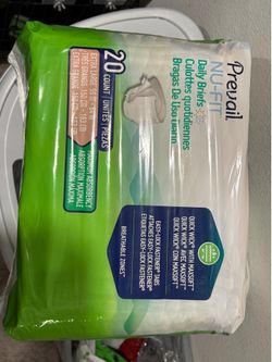 Prevail Men’s XL Disposable Diapers – 20 per pack