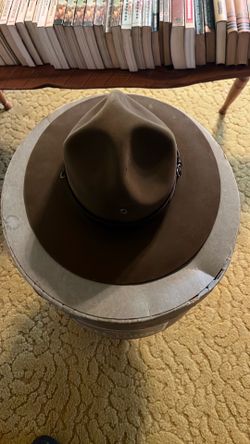 Vintage Boy Scout Campaign Hat/Size 7 1/4 Inches