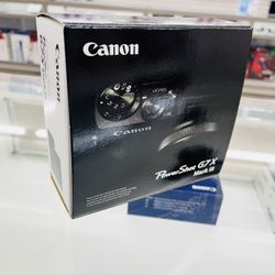 Canon Power Shot G7x Mark iii