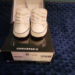 Converse White Size 1
