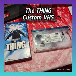 The THING Custom VHS Tape