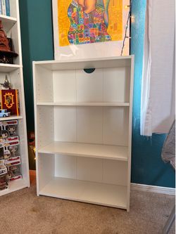 White Bookcase
