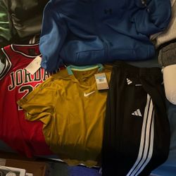 Jordan nike UA  adidas clothes  big kids large
