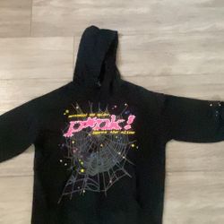 Sp5der P*nk Hoodie