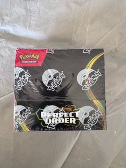 Perfect order booster box pokemon tcg
