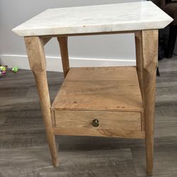 Marble End Table