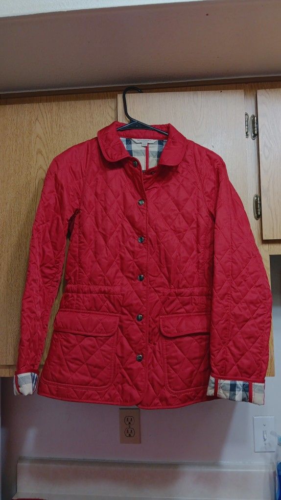 Women's Burberry Quilted Jacket Xs
