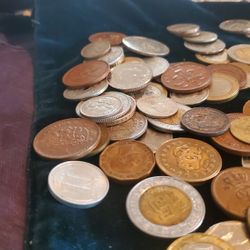 100 Foreign Coins 