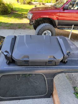 CanAm Maverick trunk deck box