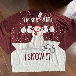NWT Ugly Christmas Sweater Size 5XL $25