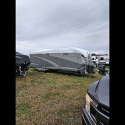 2022 ADCO 36846 Designer Series Olefin HD Travel Trailer Cover 35846