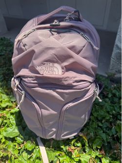 The North Face Surge Backpack Lavender Purple Laptop Travel School Hiking Carry-On