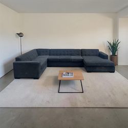 3PC Gray Sectional Couch Free Delivery 🚚