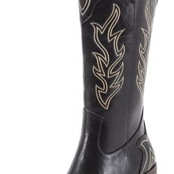 Cowboy Boots For Women Wide Calf (Size 8)