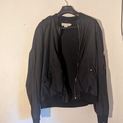 H&M LOGG Men's Black Windbreaker Jacket XL