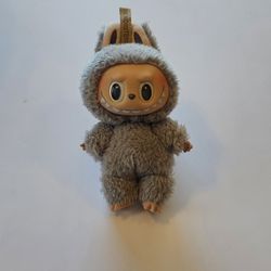 Pop Mart Labubu The Monsters Gray Exciting Macaron / Collectible / Plush / Doll / Figure / Plushie / Collector
