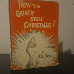 Vintage 1969 Grinch Book – Dr Seuss Hardcover