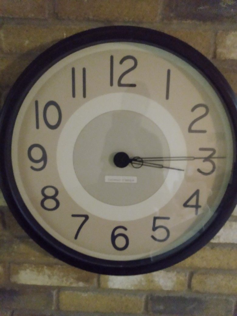 Thomas O'Brien Deco Wall Clock