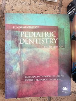 Fundamentals of Pedriatric Dentistry 3ed Edition 