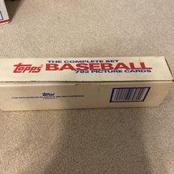 1987 Topps Factory Baseball Set- 792 Cards- Amazing Condition 