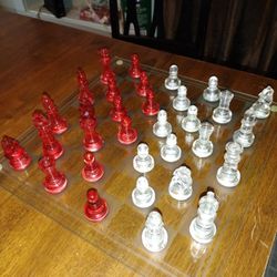 Crystal Chess Board 