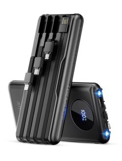 JOYFAR Portable Charger Power Bank Travel Essentials Battery Pack USB C 10000mAh