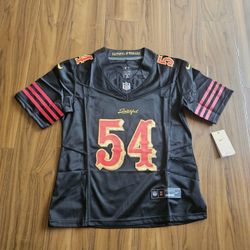 49ers Youth Warner Rivalry Jerseys $60ea Firm S M L Xl 