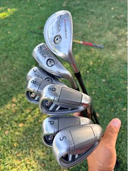 Adams Idea A7 Hybrid Iron Set 4H-PW-SW Graphite