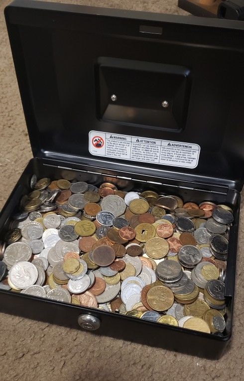 Box Full Of Coins