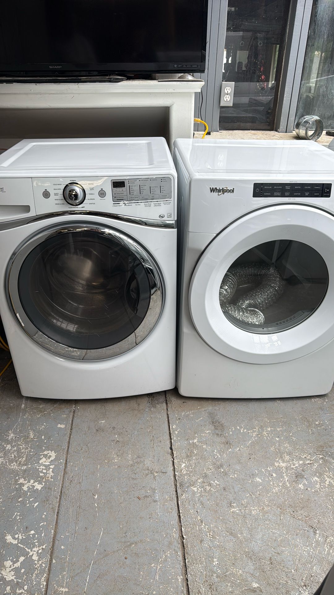 Washer And Dryer Whirlpool 
