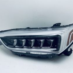 2018-2020 ACURA TLX LEFT DRIVER SIDE HEADLIGHT FULL LED OEM BRIGHT CHROME