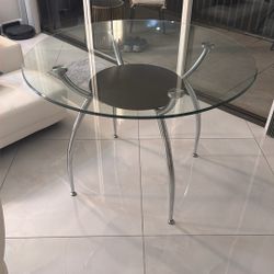 Glass Daning Table