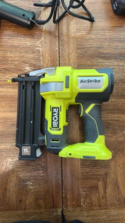 RYOBI ONE+ 18V 18-Gauge Cordless AirStrike Brad Nailer