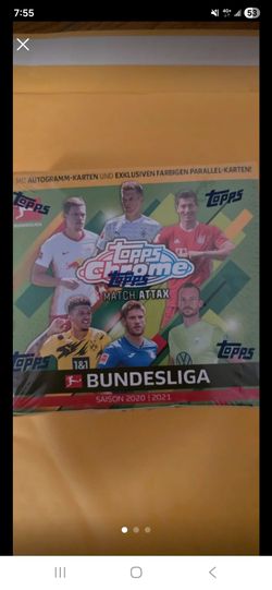 Topps Chrome Match Attax Bundesliga 2020/21 Box