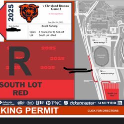 Chicago Bears South Lot Parking