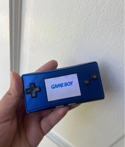 Gameboy micro blue EU exclusive