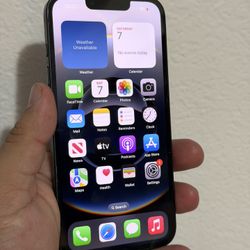 iPhone 16e 128gb Black Cricket Or AT&T Very Small Crack Back 