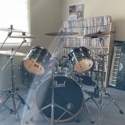 Blue Pear Drum Set