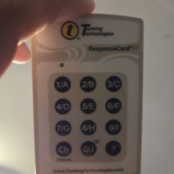 Turning Technologies Clicker