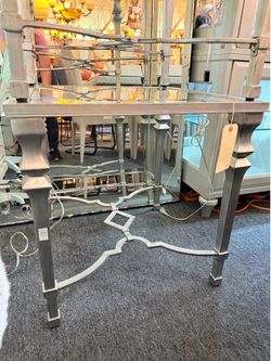 Silver End Table - 50% OFF OFFER!!!