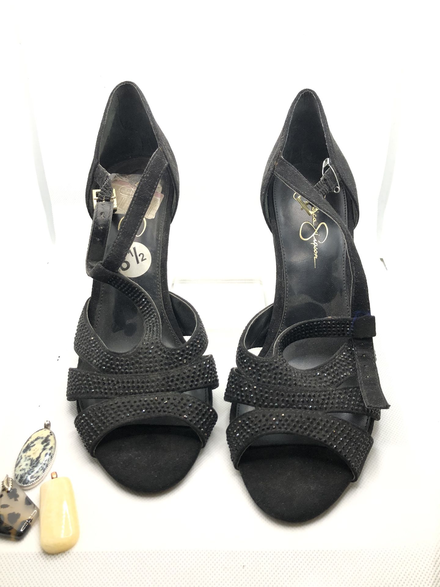 Jessica Simpson Black Heels