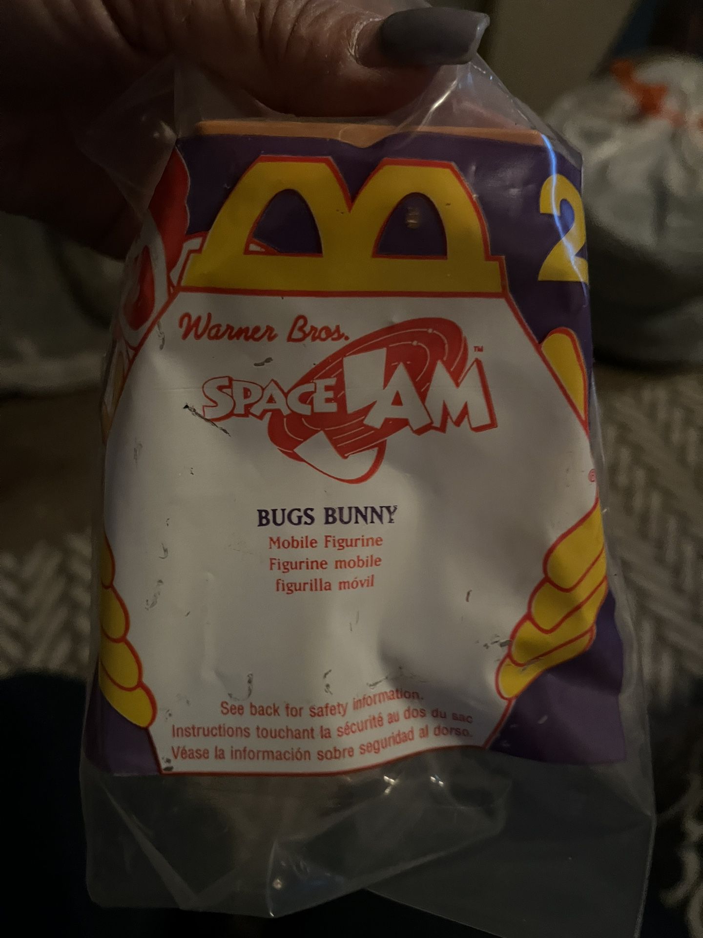 1996 Space jam McDonald Toy New In Package