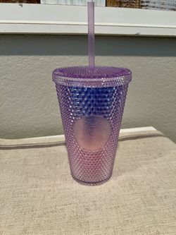 Starbucks China cotton Candy Aurora grande Studded Tumbler. Brand New