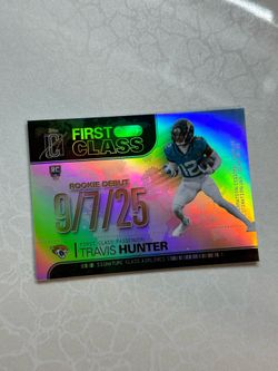 TRAVIS HUNTER! First Class Rookie Card