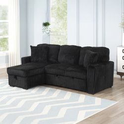 Corduroy sectional