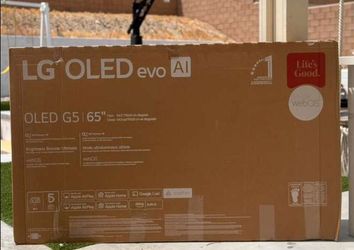 65G5 65” Lg smart 4k oled hdr tv