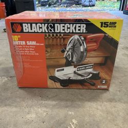 10” Black & Decker Miter Saw (New)