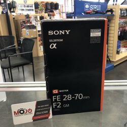 Sony 28-70 F2 GM