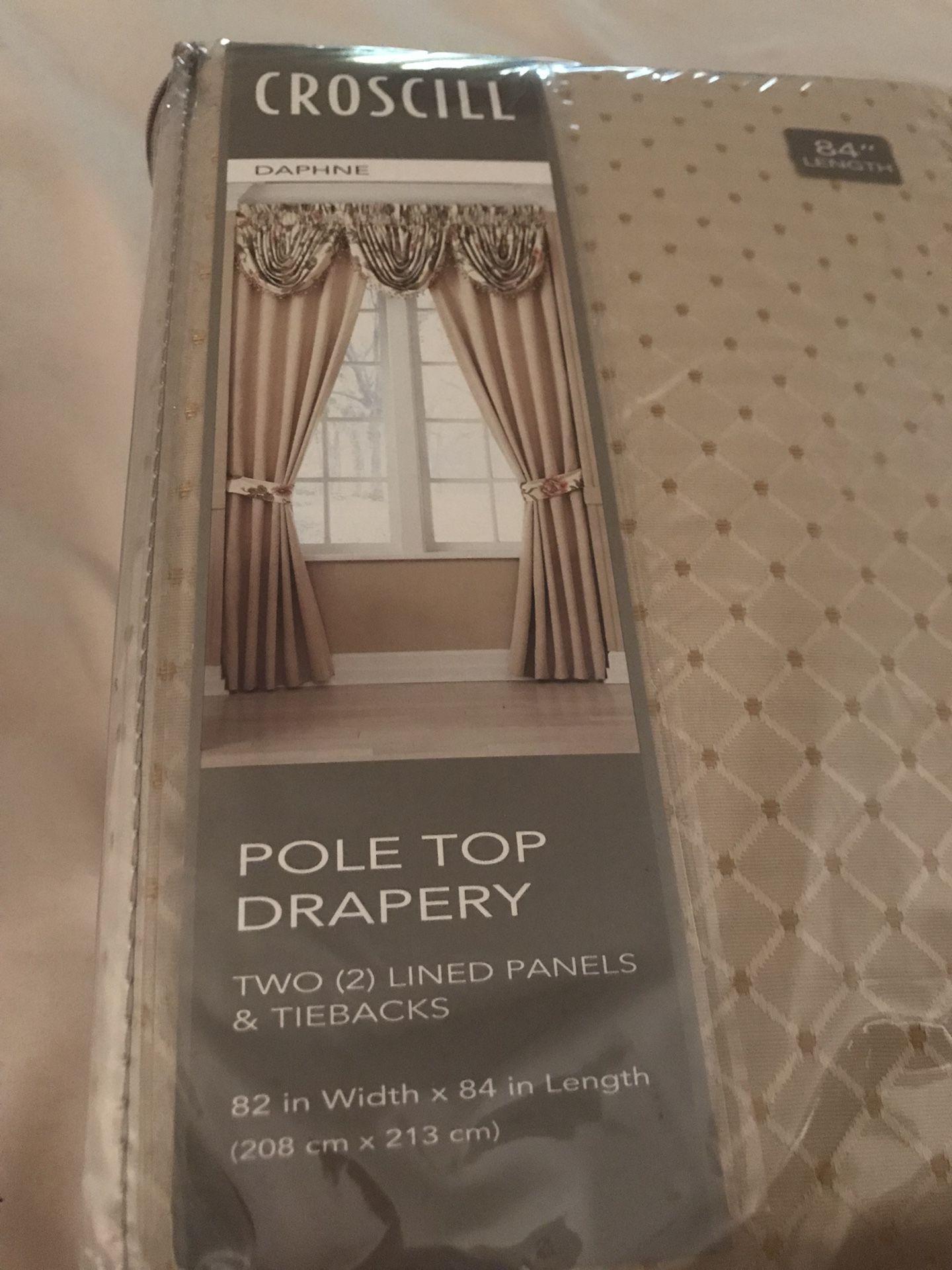 Croscill Classics Daphne Curtains and Swag Valance